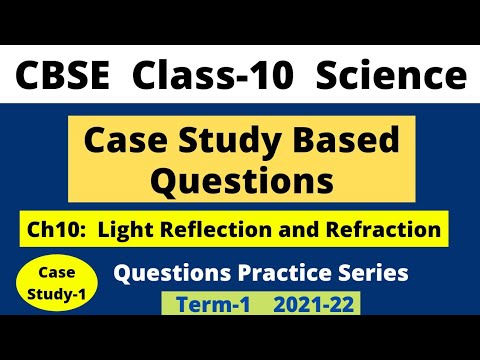 case study question on light class 10