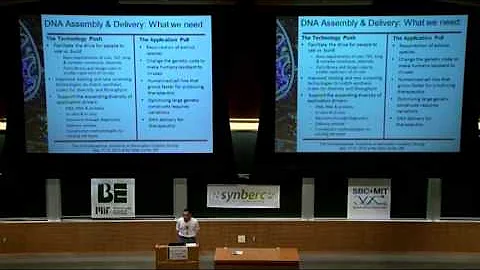 Session report: Large-scale DNA Assembly & Delivery - George Church & Marty Goldberg