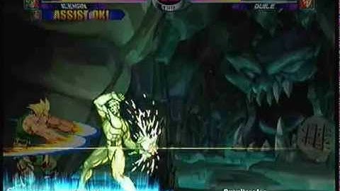MvC2: Iceman Guard Cancel to Snapback Combo vs Guile