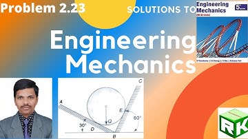 Problem 2.23, Solutions, Engineering Mechanics, Timoshenko, Young, Sine Rule, Lame