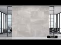 Kronos ash matt glazed eco porcelain tile 600 x 1200mm  italtile