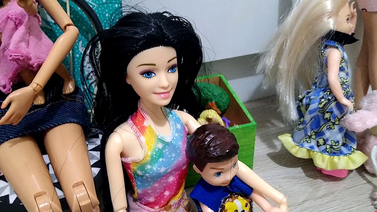 Novelinha da Barbie #Chegada da pérola #Marikotas mãe e filha
