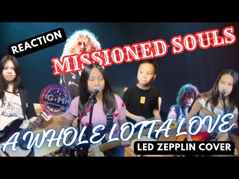 MISSIONED SOULS | A WHOLE LOTTA LOVE (LED ZEPPLIN COVER) | FIRST TIME REACTION