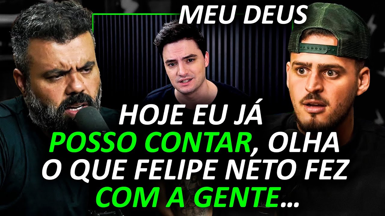 IGOR EXPÕE PELA 1ª VEZ BASTIDORES da TRETA com FELIPE NETO