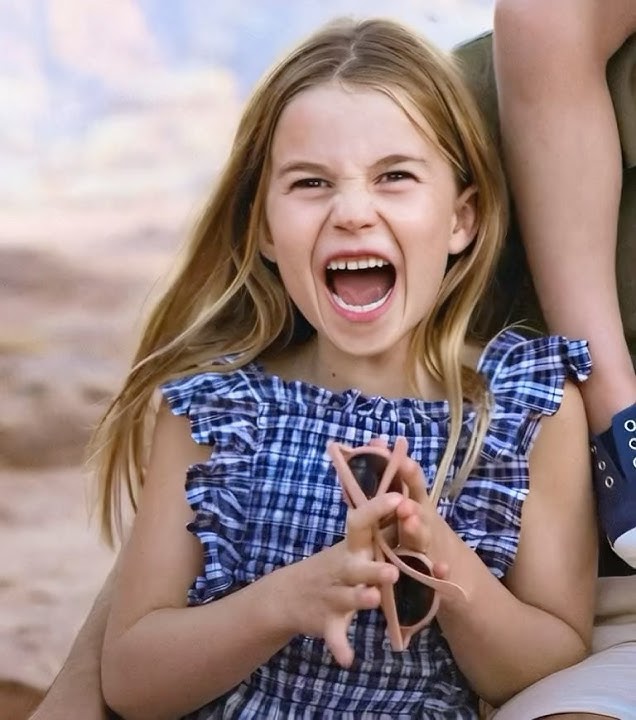 Why princess Charlotte screaming like that????
