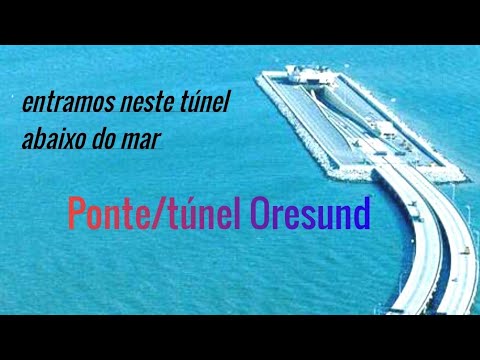 Vídeo: A ponte de oresund fica debaixo d'água?