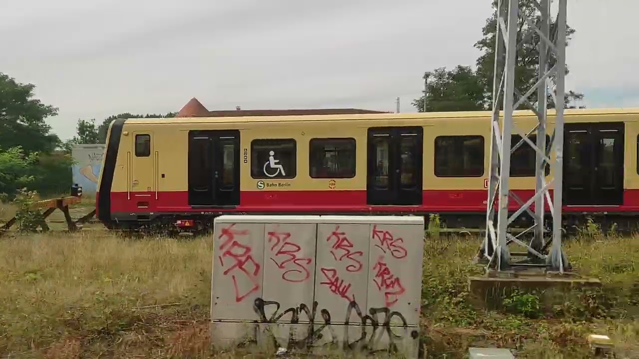 Mitfahrt in der S1 von Lehnitz nach Oranienburg im BR 481 Mod