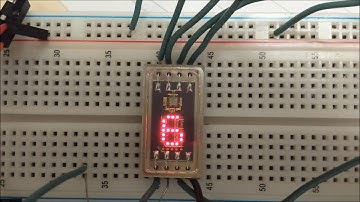 HP 5082-7010 smart LED display with logic