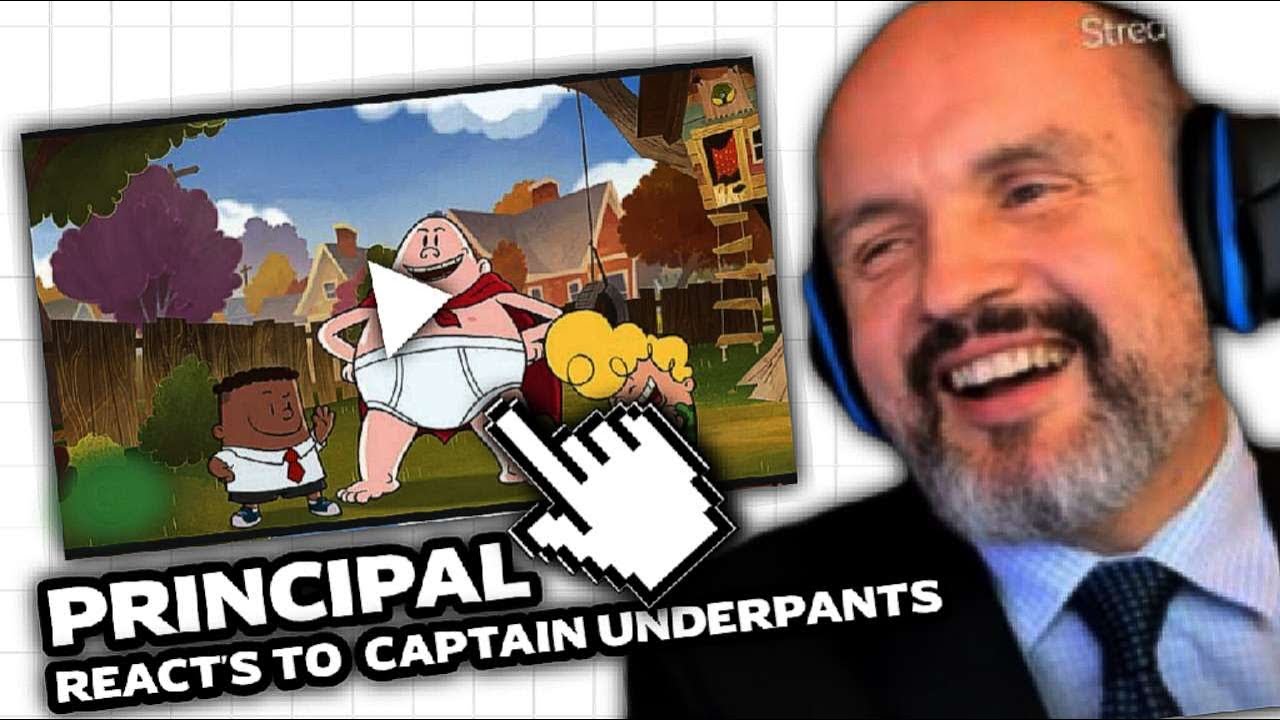 High School Principal Reacts - Captain Underpants! Reaction Video