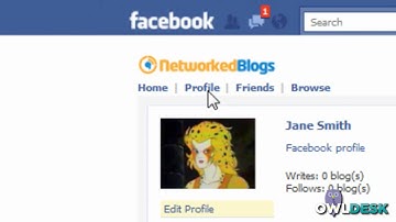 Facebook App: Networked Blogs