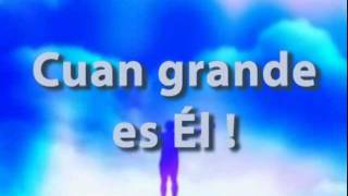 Video thumbnail of "Cuan Grande Es El (Pista) (Letra) - Crystal Lewis"