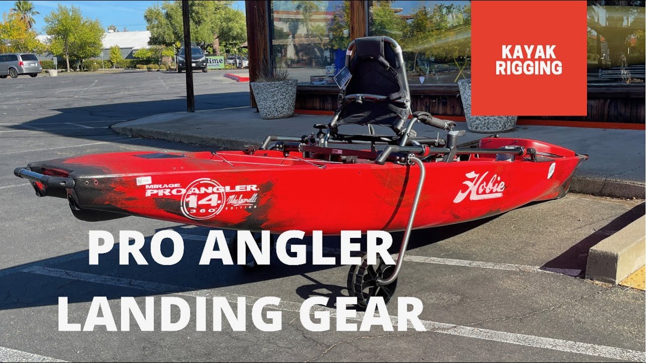 Hobie Pro Angler 14 Boonedox Landing Gear Install - Kayak Rigging