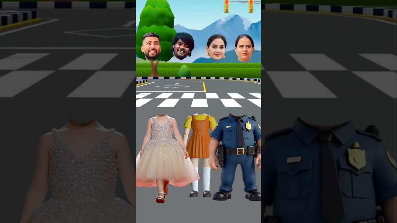 khud ki head jab dusra koi pehen lee😂 Wrong Head Challenge 🌸 