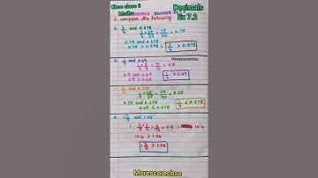 Cbse class 6 | Maths | Decimals | #class6 #cbse #numbers #mathsolution #grade6 #decimals #maths