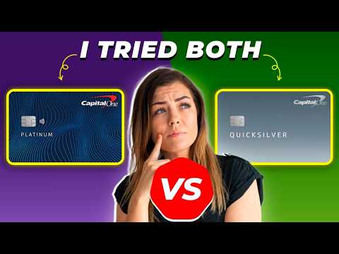 Capital One Platinum vs Quicksilver in 2026: Starter Card or Cash Back Card?