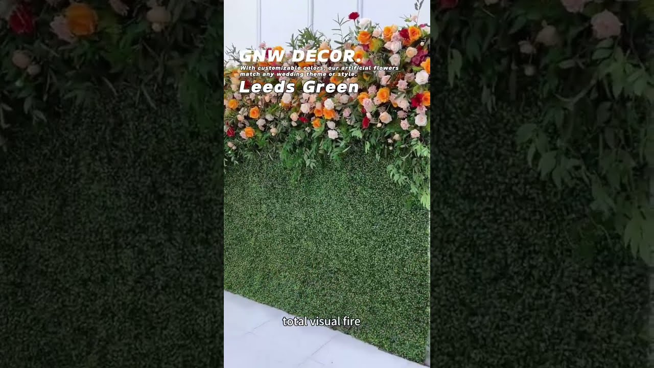 2025 S Hot Wedding Trend Bold Color Floral Walls That Never Fade Flowerwall