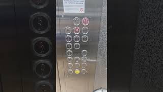 haunted elevator 👻  Buttons lighting up on their own 😨