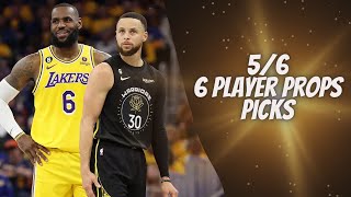 6 Best Nba Player Prop Picks Bets Parlays Predictions For Today May 6Th 56