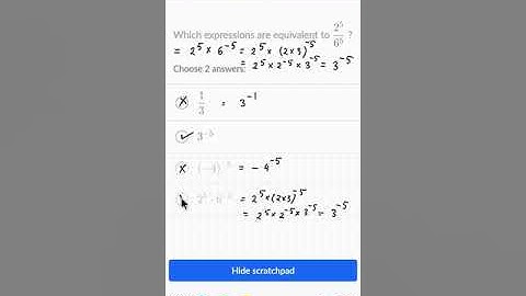 Properties of exponents challenge (integer exponents)