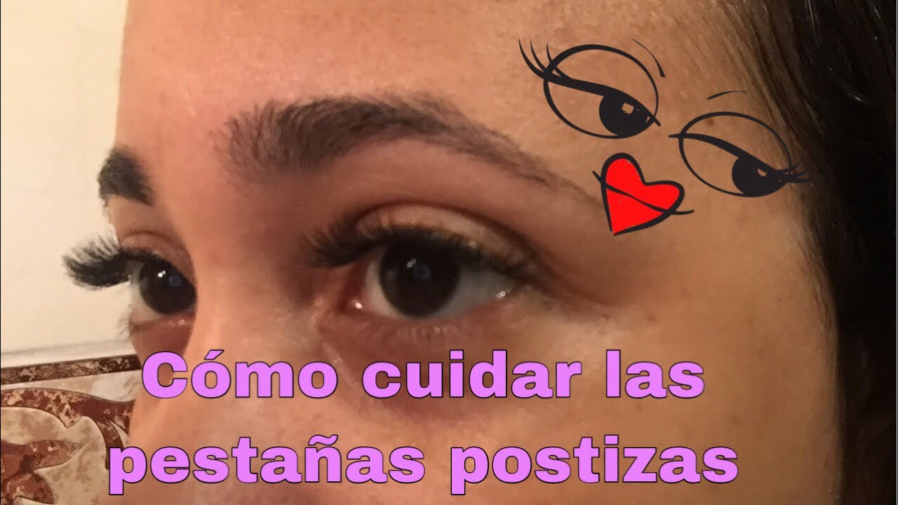 Cómo limpiar la cara cuando se tiene pestañas postizas. - YouTube