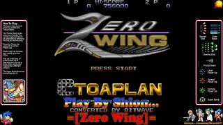 Zero Wing (ARCADE) - (SHION) [FULL GAMEPLAY!!!] 😄🐲🎮🇵🇹