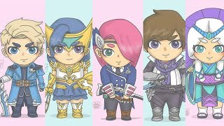 How to Draw a cutie Chibi just using your phone | Ibispaint X screenshot 2