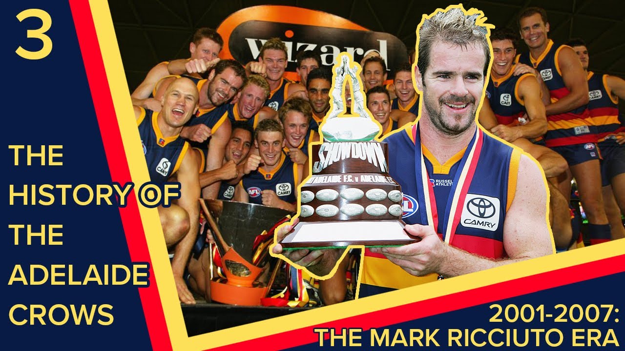 The Mark Ricciuto Era | 2001-2007 | The History Of The Adelaide Crows ...