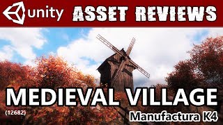 Unity Asset Kit Reviews - Medieval Village Pack from K4!