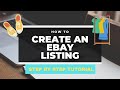 Ebay Listing Tutorial - Tips & Tricks 2020