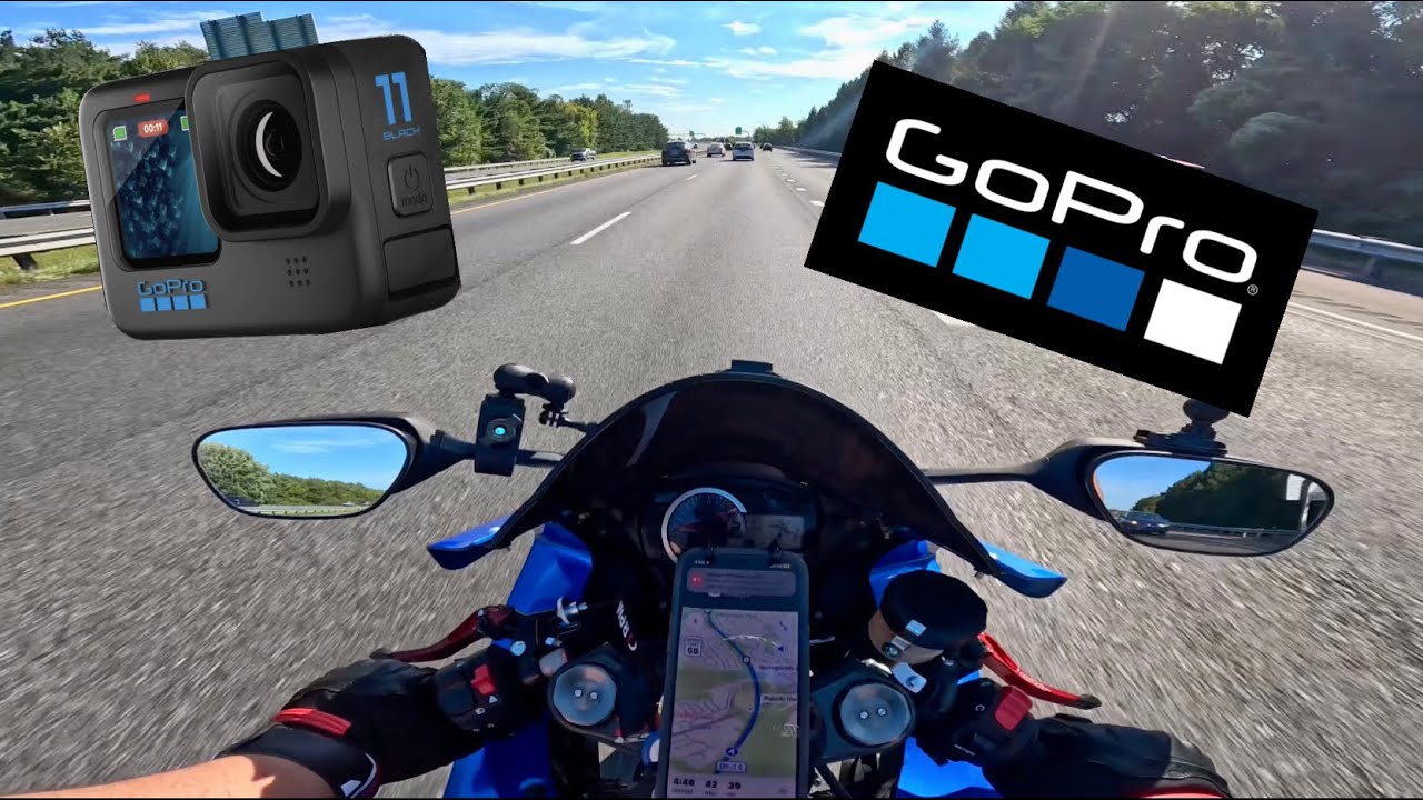 GoPro Hero11 HyperView Mode Motorcycle - YouTube