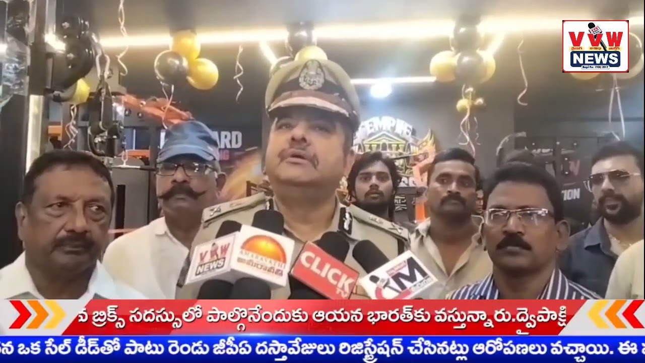 మెరుగైన ఆరోగ్యానికి వ్యాయామం అవసరం టెంపుల్ ఫిట్నెస్ వ్యాయామశాల ప్రారంభం..