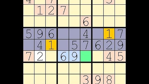 How to Solve Washington Times Sudoku Difficult  October 10, 2023