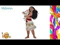Coloring MOANA: Moana &amp; Pig Pua | Coloring pages  | Coloring book |