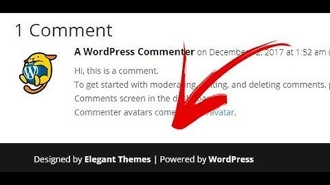 Change The Footer Copyright Credits On Any WordPress Theme
