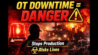 OT IMPACT OT Downtime Isn’t IT Downtime ⚠️ | When Systems Fail, Lives Are at Risk