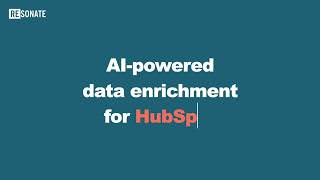 AI-powered data enrichment without leaving HubSpot