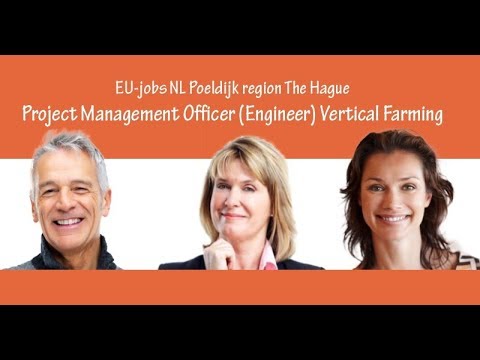 EU jobs NL Project Management Officer Vertical Farming