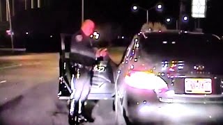 NYPD Highway Police Officer Fights Resisting Drunk Driver During Car Stop