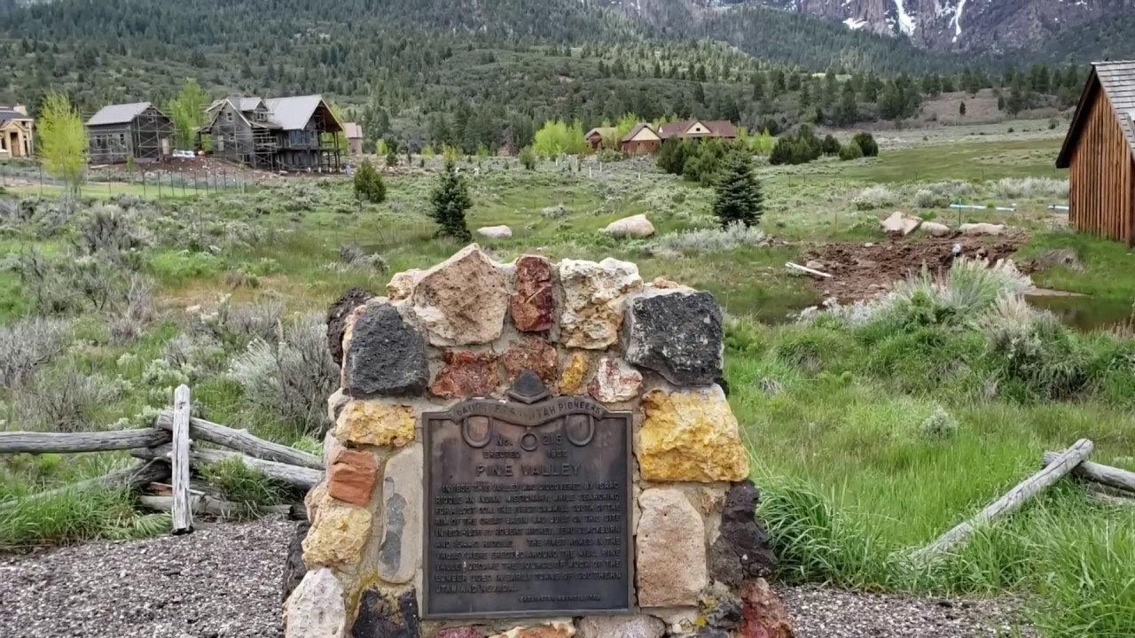 Pine Valley Historic Marker YouTube