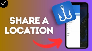 How to Share a Location in Fishing Points App (send a saved fishing spot to friends or devices)