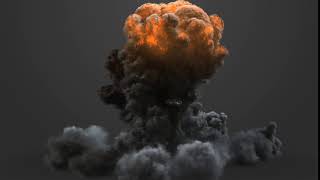 FumeFx Effectors bomb - Rendering