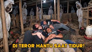 TERRIFYING! SPENDING THE NIGHT IN A CHICKEN COOP, SHOCKED WHEN THE REAL INHABITANTS APPEAR AT MID...
