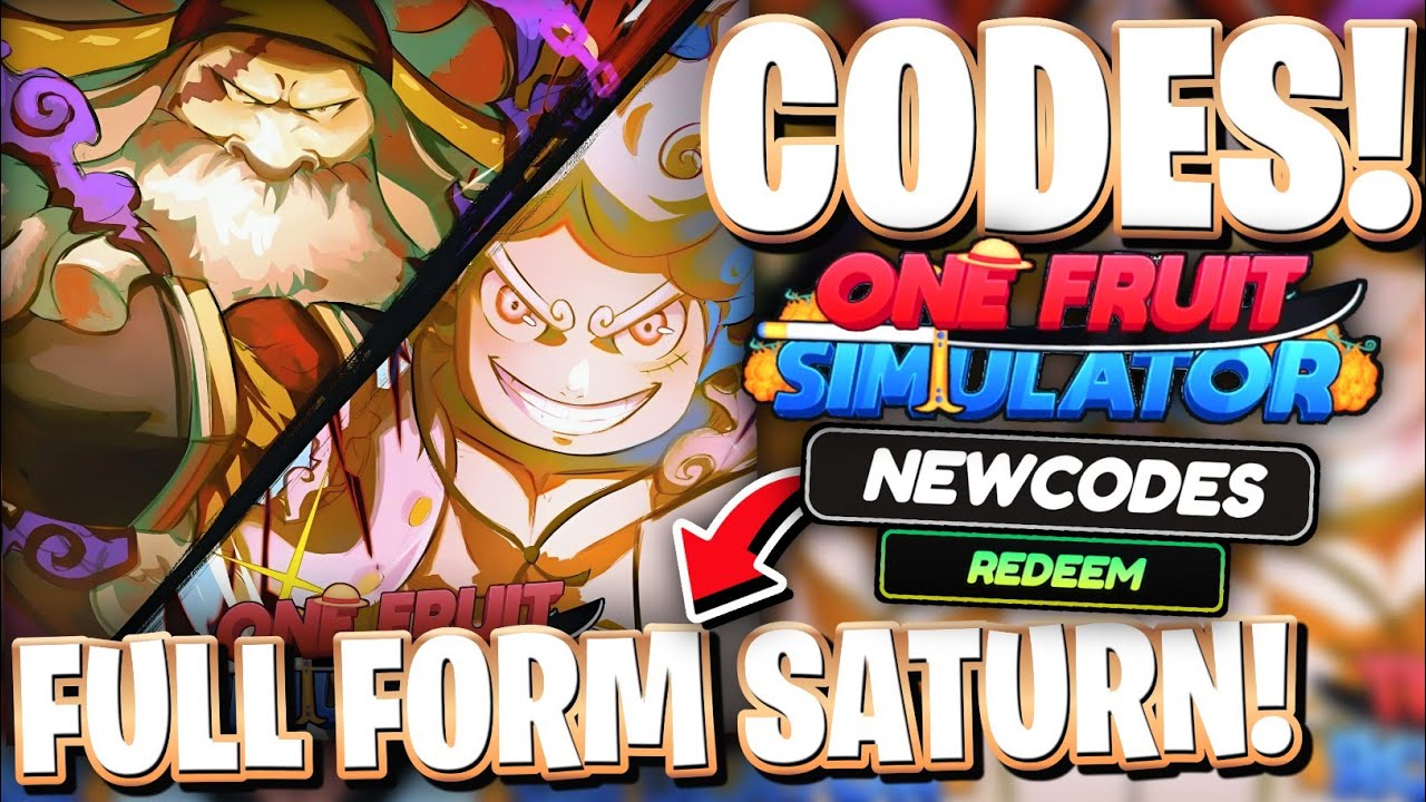 🪐SATURN FULL FORM! All LATEST  SATURN FULL FORM UPDATE CODES FOR ONE FRUIT SIMULATOR! ROBLOX