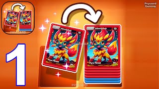 Mini Monsters: Card Collector - Gameplay Part 1 Monsters Stack Card Collection (iOS, Android)