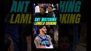 Ant watching LaMelo IN HIS BAG🎒😭
