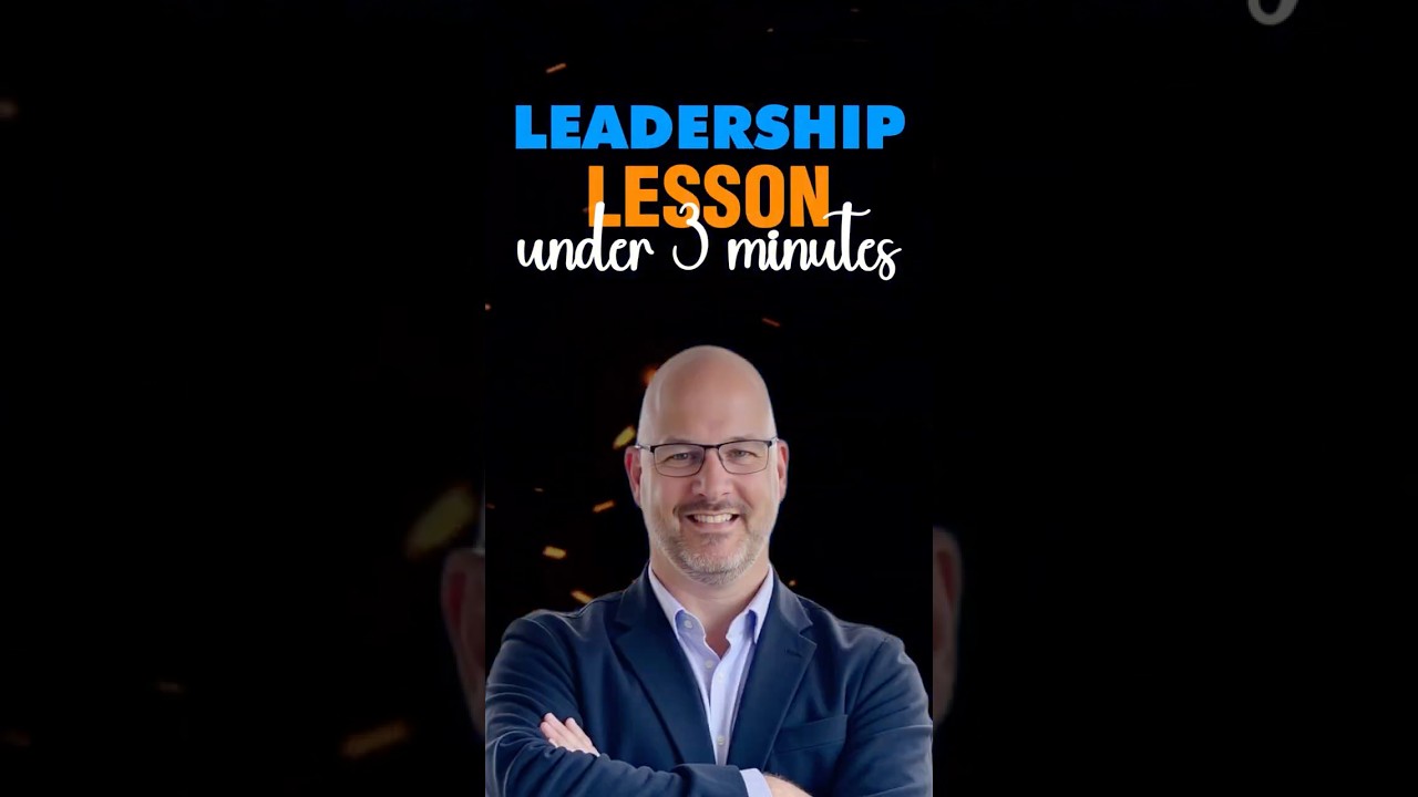 Leadership lesson under three minutes! #thedutchmentor #leadershipskills #business