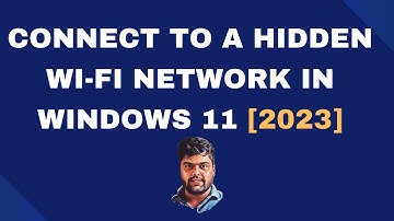 How to Connect/Join to a hidden Wifi Network | Connect to hidden wifi in windows 7/8/8.1/10