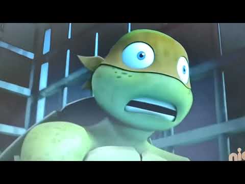TMNT Leo and Mikey are Trapped in a Mutagen Cage
