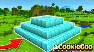 22 HOURS of aCookieGod Building a FULL DIAMOND BEACON in Minecraft Hardcore