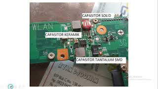Tutorial Service Laptop Sec 4 - Capasitor #servicelaptop #servislaptop